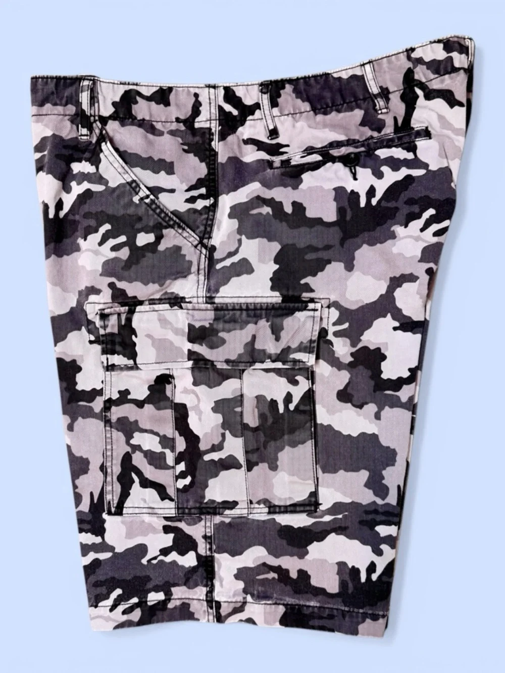 Levi's Men's Cargo Shorts Gray & Black Camo Sz‎ 40